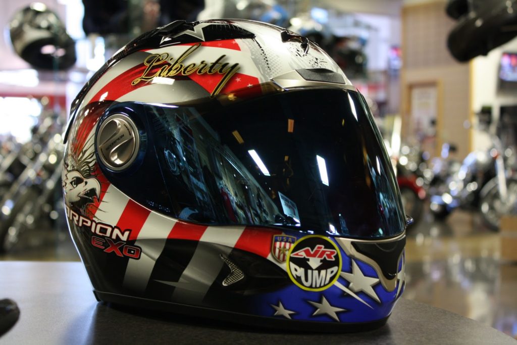 scorpion helmet made in what country