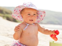 baby sun hat