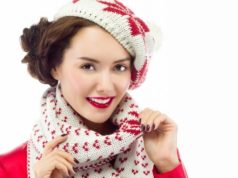 fashionable stylish winter season hat