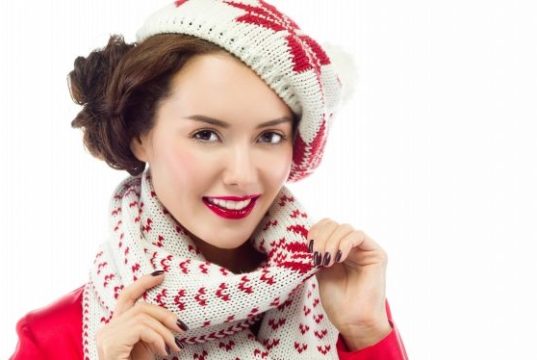 fashionable stylish winter season hat